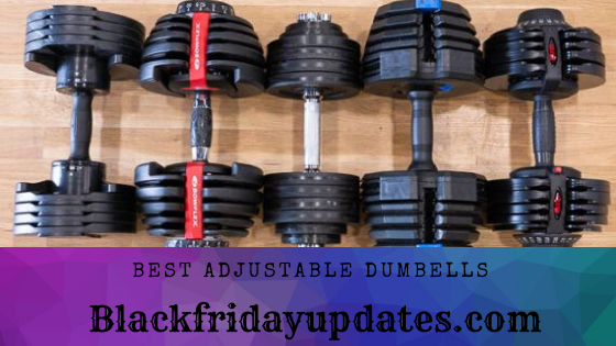 Adjustable dumbbells Black Friday & cyber Monday 2023