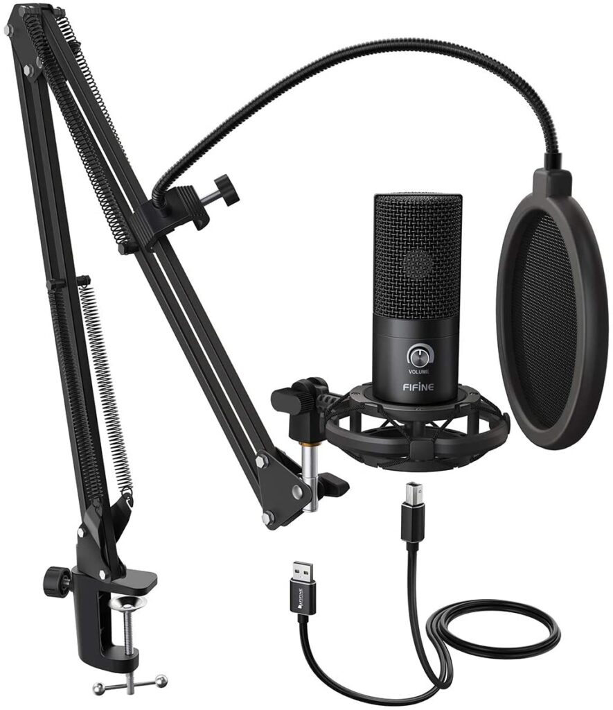 Fifine Studio condenser microphone