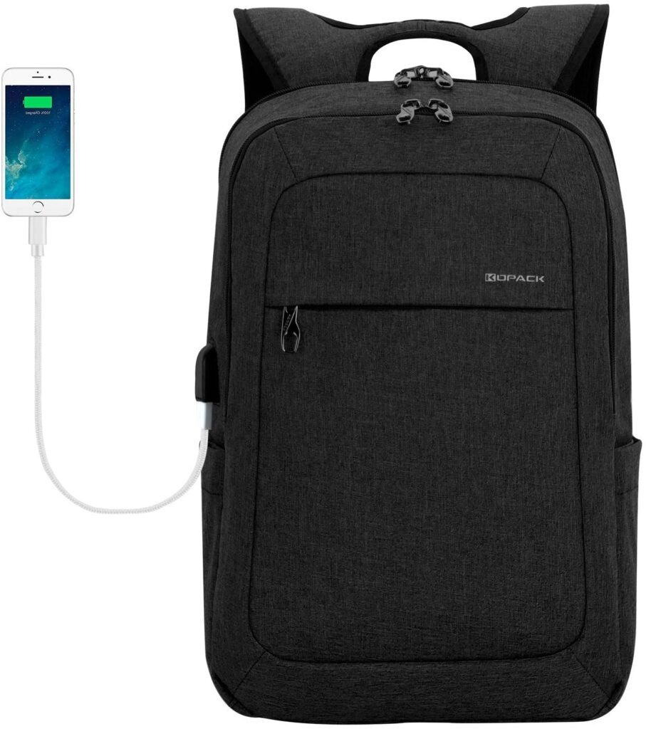 KOPACK Lightweight Laptop Backpack USB Port 