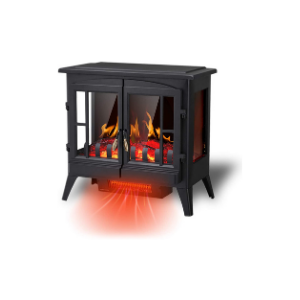 <a href="https://www.amazon.com/R-W-FLAME-Freestanding-Adjustable-Brightness-Overheating/dp/B07YHL1JNH/?tag=tenstuf-20">R.W.FLAME Electric Fireplace</a>